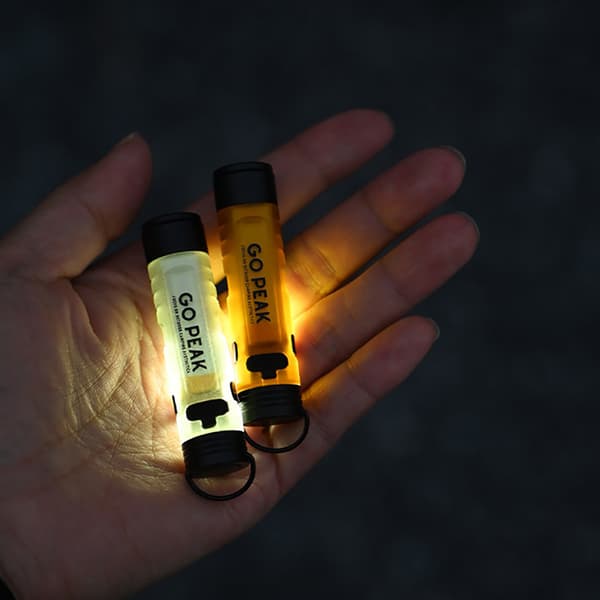 1kpl Tasku Mini Taskulamppu Ulkoilu Avain Klipsi Lippis Tunnelma Led Lon White