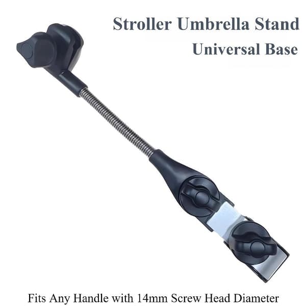 1 stk justerbar paraplyfesteholder for barnevogn