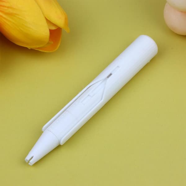 Pennsett med automatisk perledispenser, voksfri design og borebrett White