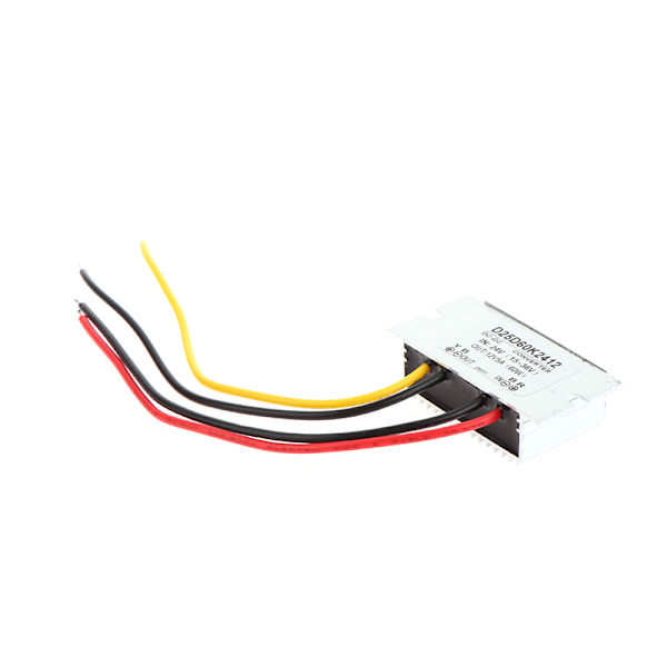 1 stk 24V til 12V 5A DC Step Down Buck Converter spenningsregulator