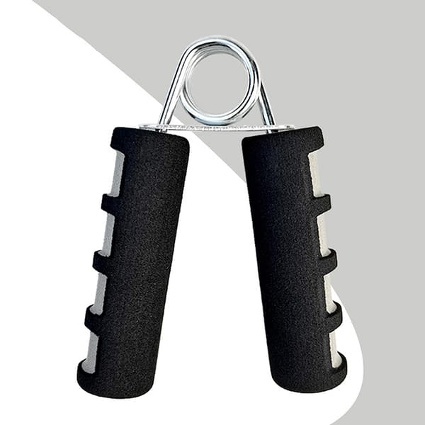 Justerbar Gym Handled Strength Exerciser Hand Grip Strengthener Gray
