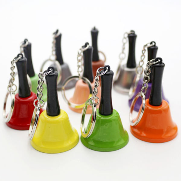 39 mm julehåndklokke Julenissen Jingle Bells Party Supplie Silver
