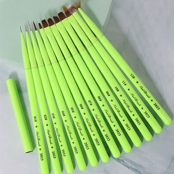 Nail Art Design Siveltimet Dotting Pen Tool Set Painting UV Gel Dr 11