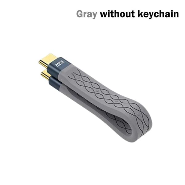 Multifunktionel PD240W USB4.0 40Gbps FPC datakabel Type-c Inte A2 without keychain