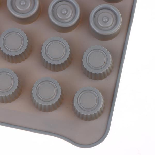 Silikone chokoladeblomsterforme til slik B