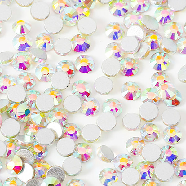 1440 kpl Crystal Nail Art Stones litteät strassit kynsille A 3