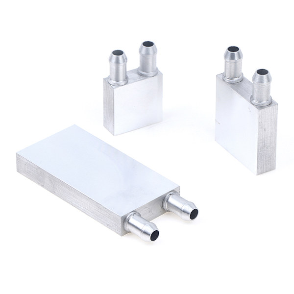 Primært aluminium vannkjøleblokk varmeavledersystem for PC La 40x80x12MM