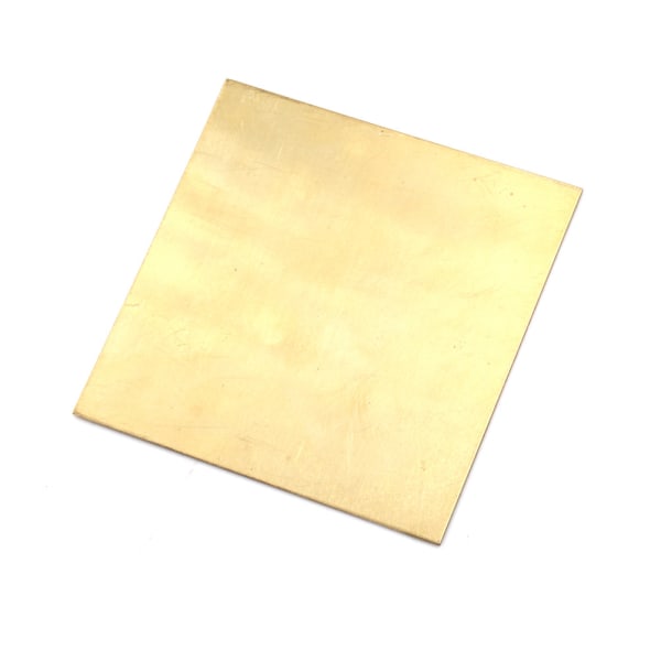 Messing metall tynn plate folieplate 0.5*100*100mm