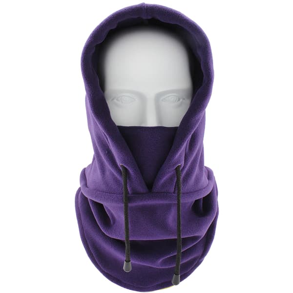 Fleece mænds Balaclava vinterhat Beanies Warmer Vindtæt Fuld Blue