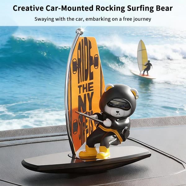 Nye Dashbord Bilpynt Surfebjørn Parkeringsskilt Cr A3