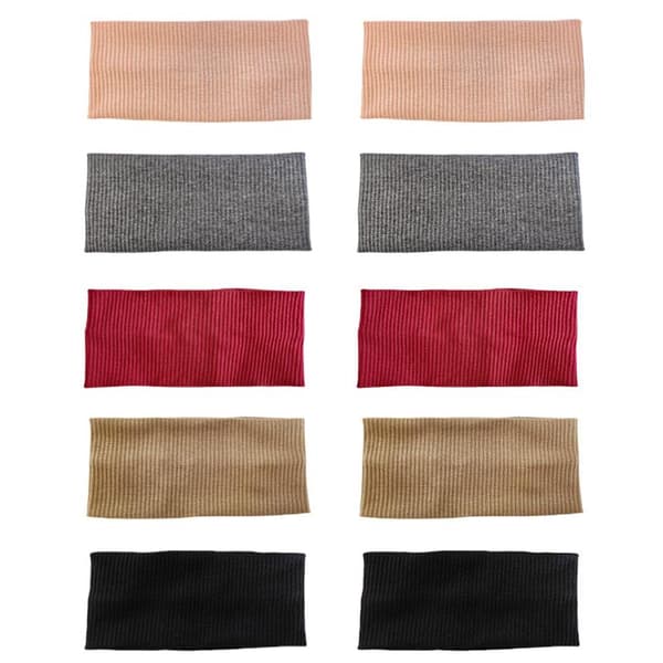 1 stk. bredt elastisk hårbånd til kvinder, hårklemmer til vask og m A15