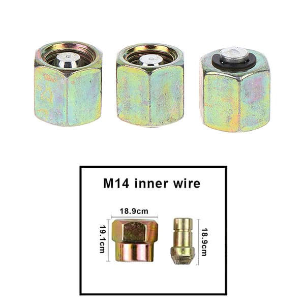 3/5 stk. Common Rail Rørprop Common Rail Injektor Hætte Blokering 5pcs set