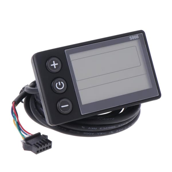 PW -G51 Ebike Lcd Display Panel Elcykel Hastighetsmätare Co