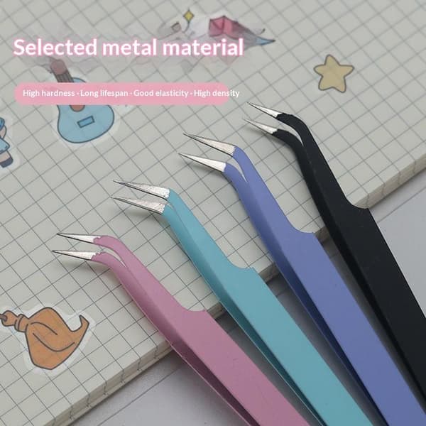 aron Color Precision Craft Pincet med blødt greb og fast klemme A8