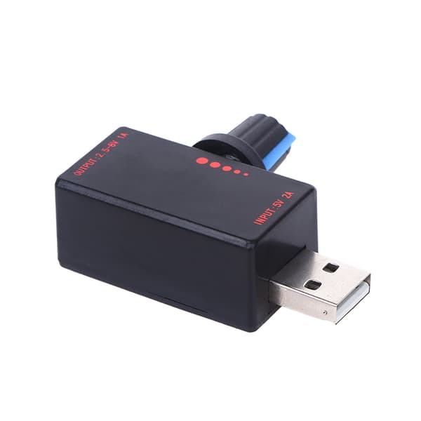 5W DC5V2A Fläktinduktionshastighetsregulator Bärbar dator Mobiltelefon Kylning