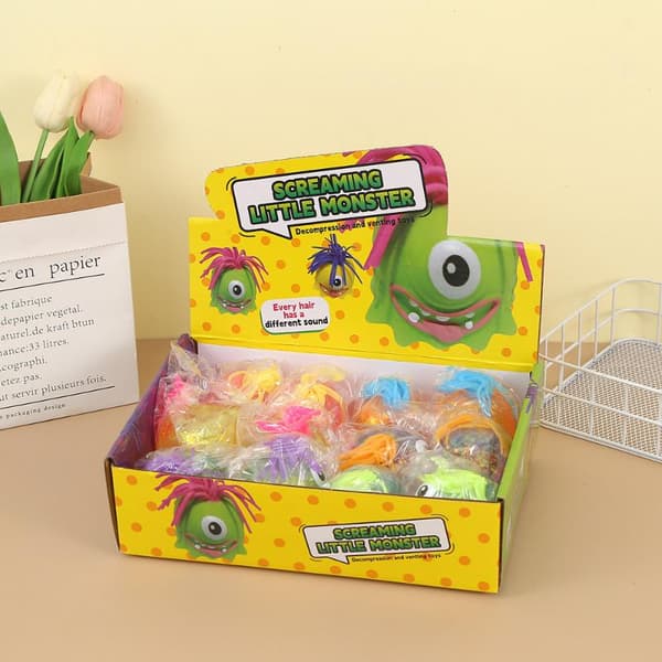 Kawaii Maltose Monster Klembar Silikone Til Børnefestgaver A2