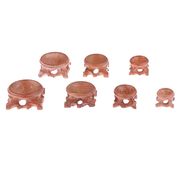 Syretræsgren Display Stativ Base til Krystalkugle Glo 3.5cm x 2.5cm