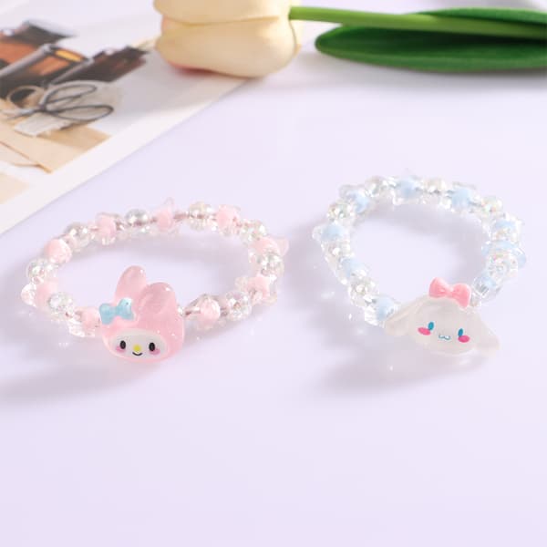 Cinnamoroll Kuromi My Melody Cartoon e Par Armbånd Legetøj Til 03