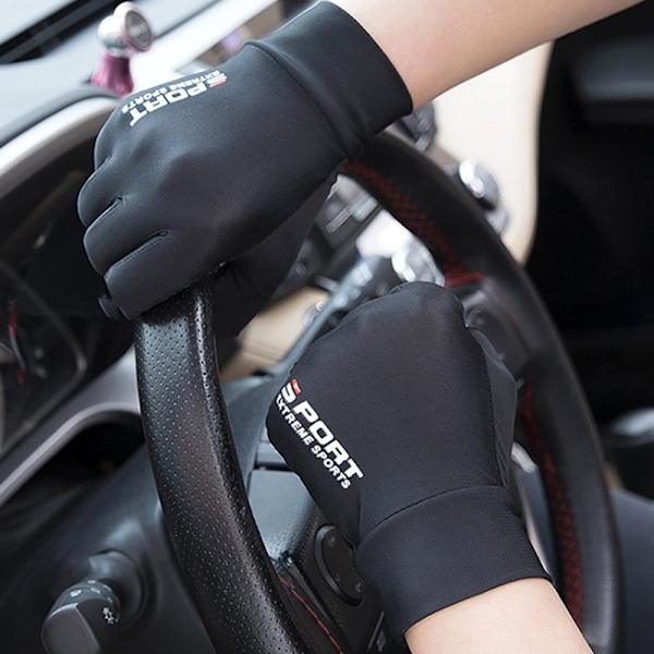 Sommerhansker Menn Is Silke Sun Proction Driving Hanske Fiske F Black