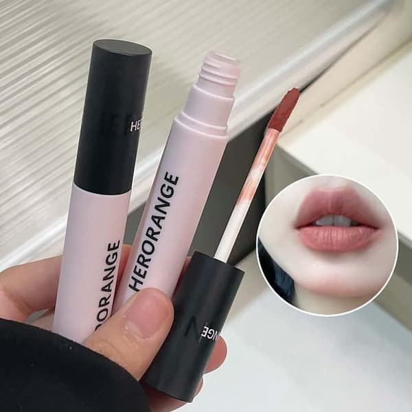 Fløyel Leppestift Vanntett Matt Fløyel Lip Gloss Sminke Langvarig A7