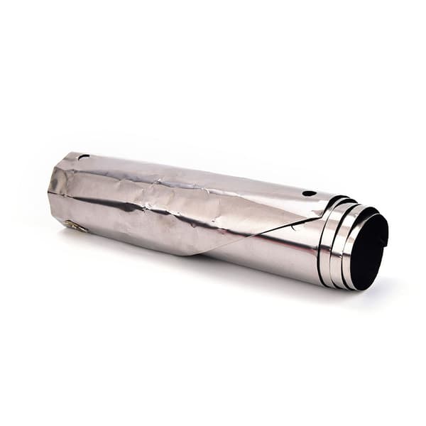 1st Top Sälj Titanium Camping Kamin Vindskydd Vindtät Platt Silver