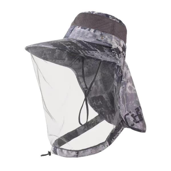 Fiskehatt Mygg Insektmiddel Nettingmasker Anti UV-hatt Un A3