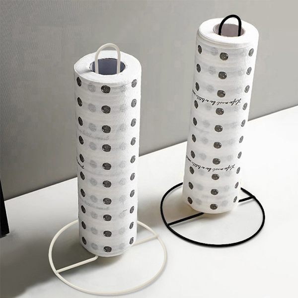 Køkkenrullepapirholder Spisebord Vertikal Serviet Ho Black