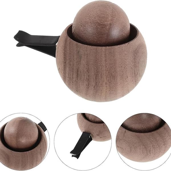 Mini Duftoljediffuser i Tre, Naturlig Duft Aromadiffuser A1