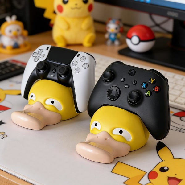 Tecknad Psyduck Spelkontrollställ A