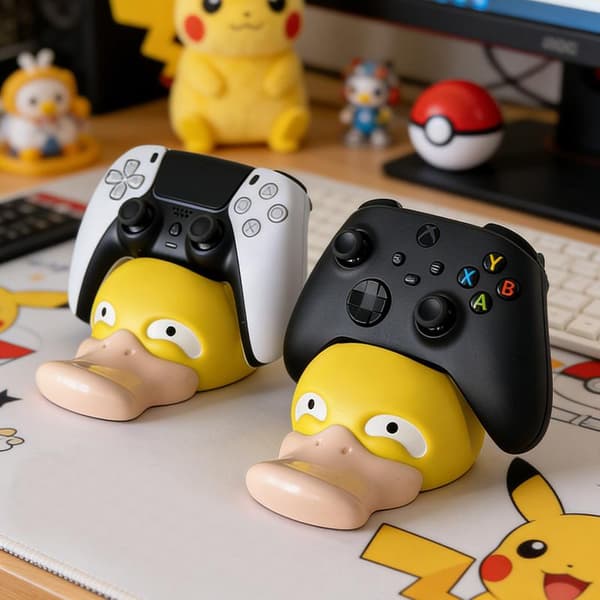 Tegneserie Psyduck Game Controller Stand A