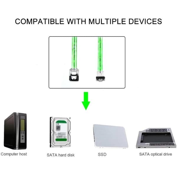 SATA III datakabelkonverter SATA 3-kabel for SSD HDD harddisk A16