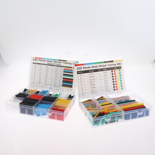 1 sæt krympeflex 2:1 Eventronic elektrisk ledningskabel W 164pcs bagged
