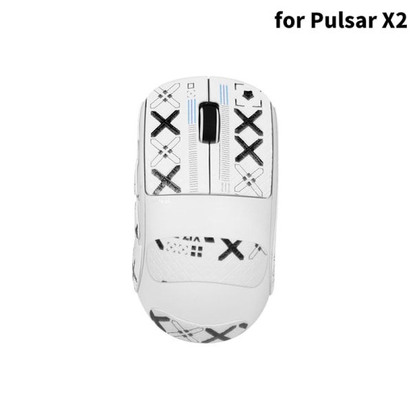 Sklisikker museklistremerke for Pulsar Xlite X2/X2 MINI Mouse Grip T A7
