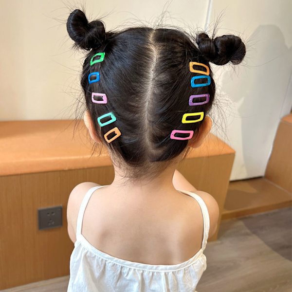 10 STK Candy Color Luminous Star Hårklemmer For Barn Jenter Headw A2