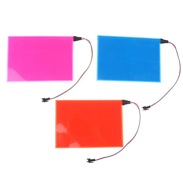 Panel Bakgrunnsbelysning Led Glødende 15*13,5cm Panel Bakgrunnsbelysning LED Elect Red