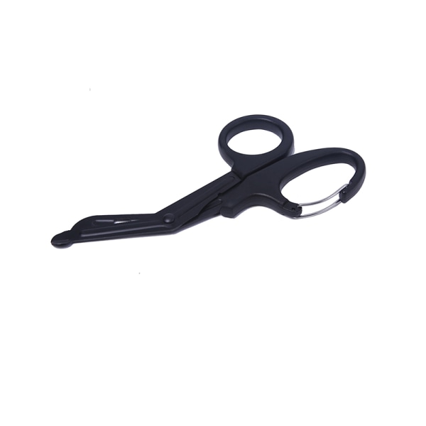 EMT Tactical Rescue Scissor Trauma Gaze Curved Blade Nurse Hun Black