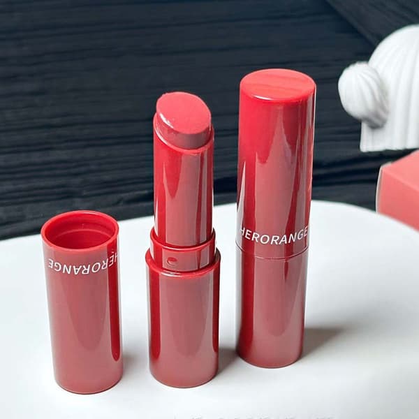 HERORANGE Klar Vannlys Solid Lipgloss Jelly Fuktighetsgivende A6