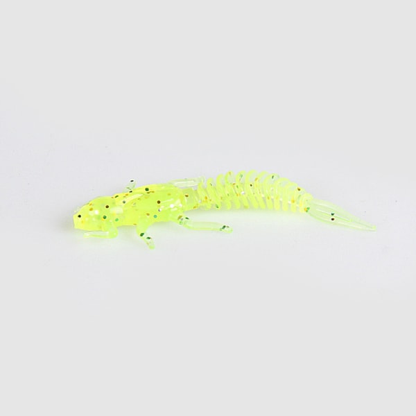 Supercontinent 5kpl Larva Soft Bait 5cm0.8g Kelluva makean veden G