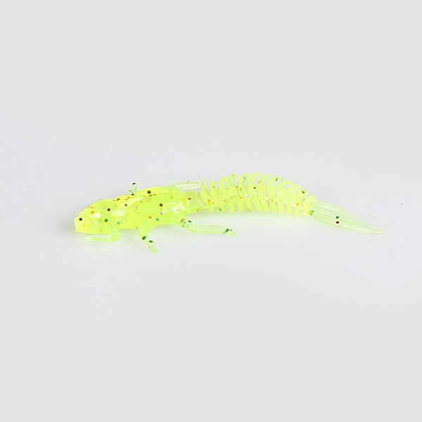 Supercontinent 5kpl Larva Soft Bait 5cm0.8g Kelluva makean veden J