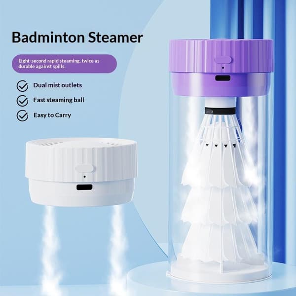 Badmintonutstyr Shuttlecock Steamer Bærbar Luftfukter W A2