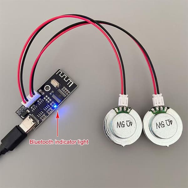 4Ohm 5W Resonans Vibrationshøjttaler Knogleledning Højttaler DIY A2
