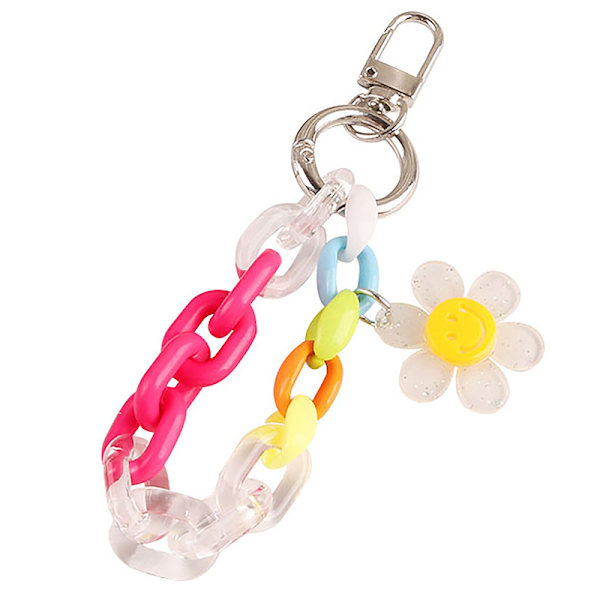 Akryyli Candy Color Sun Flower Chains Avaimenperät Muoti Creati A1