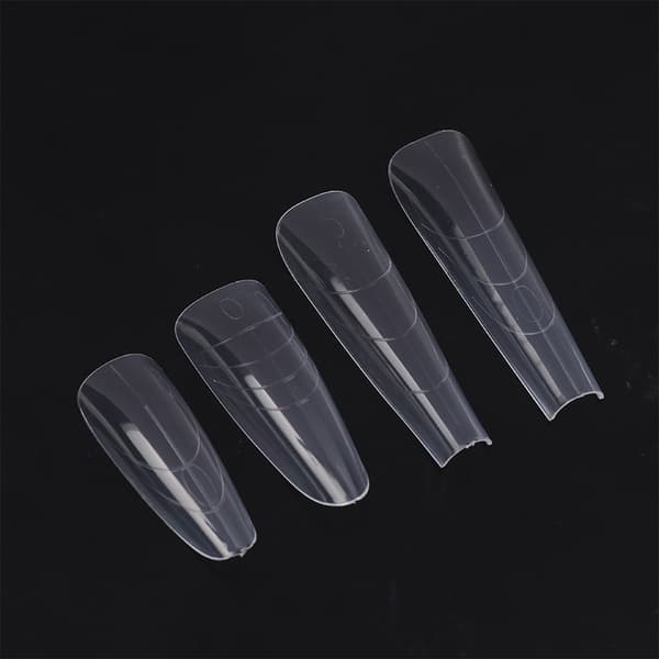 60 st Poly Dual Forms Nagelgelform Snabba byggtips Nagel Ex A4