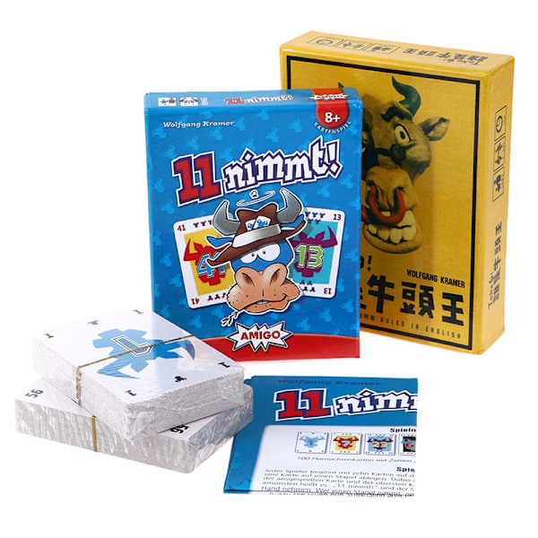 Tag 6 Nimmt brætspil 2-10 spillere Sjov gave til festfamilie Blue