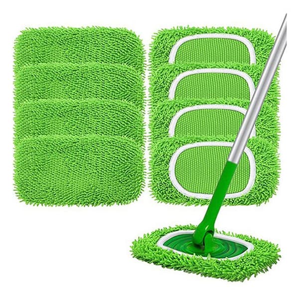 2 STK Genanvendelige Moppepuder med Høj Vandabsorption og Ultrafin A4