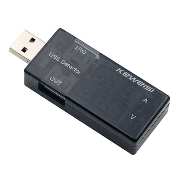 USB Strømspænding Opladningsdetektor Tester Batterivoltmeter