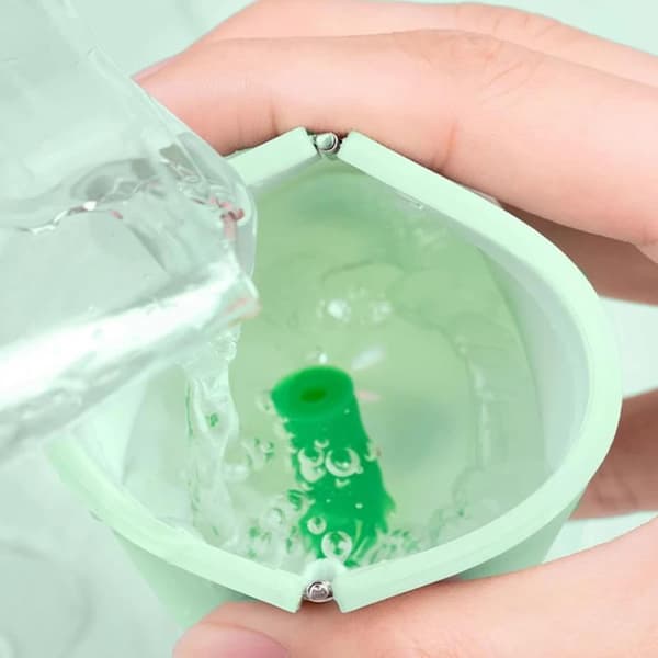 e Aligner Case Silikone Retainer Case Protese Case Guard Contai Green