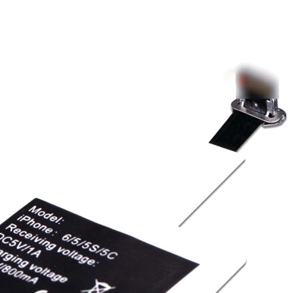 Stöd Micro USB Typ C Qi trådlös laddare Adapter Induktion C