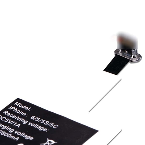 Understøtter Micro USB Type C Qi trådløs opladeradapter Induktion B