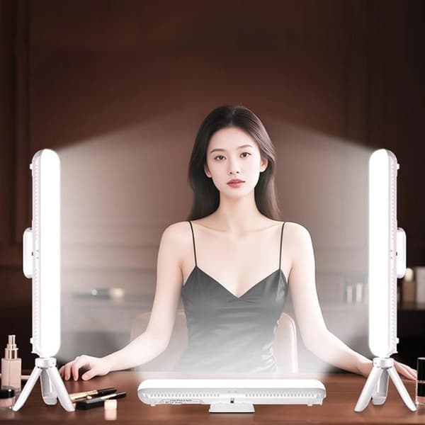 1/2 stk. Pro Fill Light Anker Live Streaming Rum Halslinjer Ansigt 2pcs